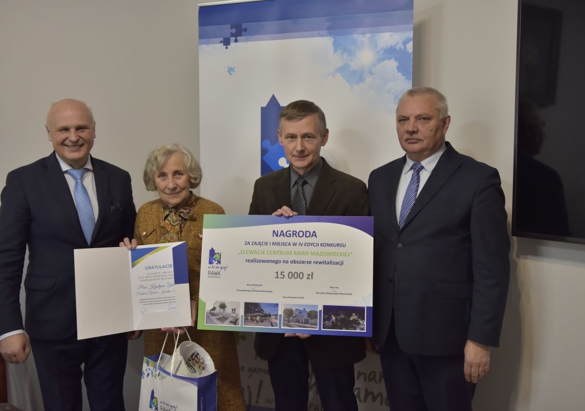 Konkurs na elewacje centrum Rawy rozstrzygnięty