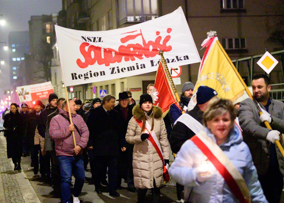 42. rocznica wprowadzenia stanu wojennego. Uroczystości w Łodzi