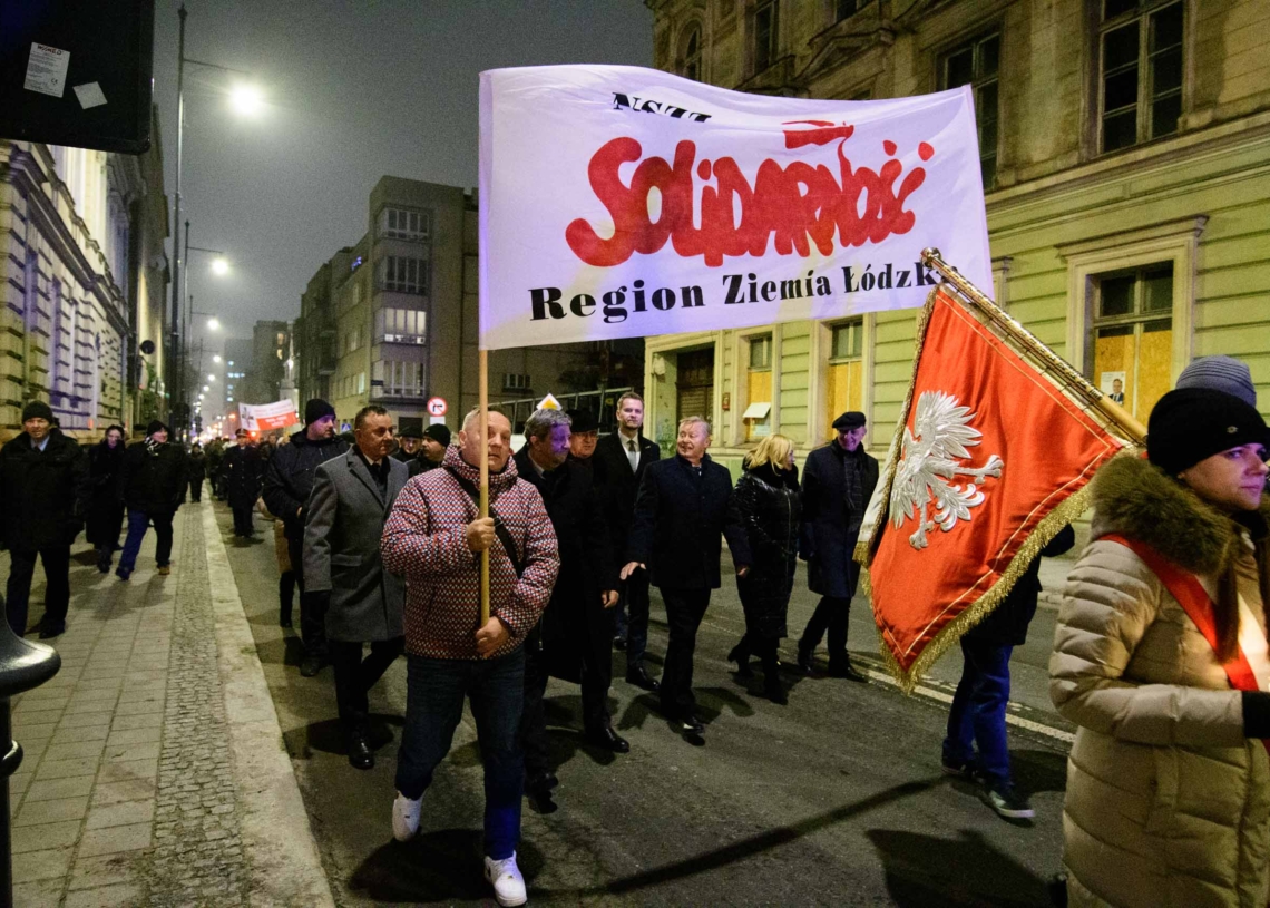 42. rocznica wprowadzenia stanu wojennego. Uroczystości w Łodzi