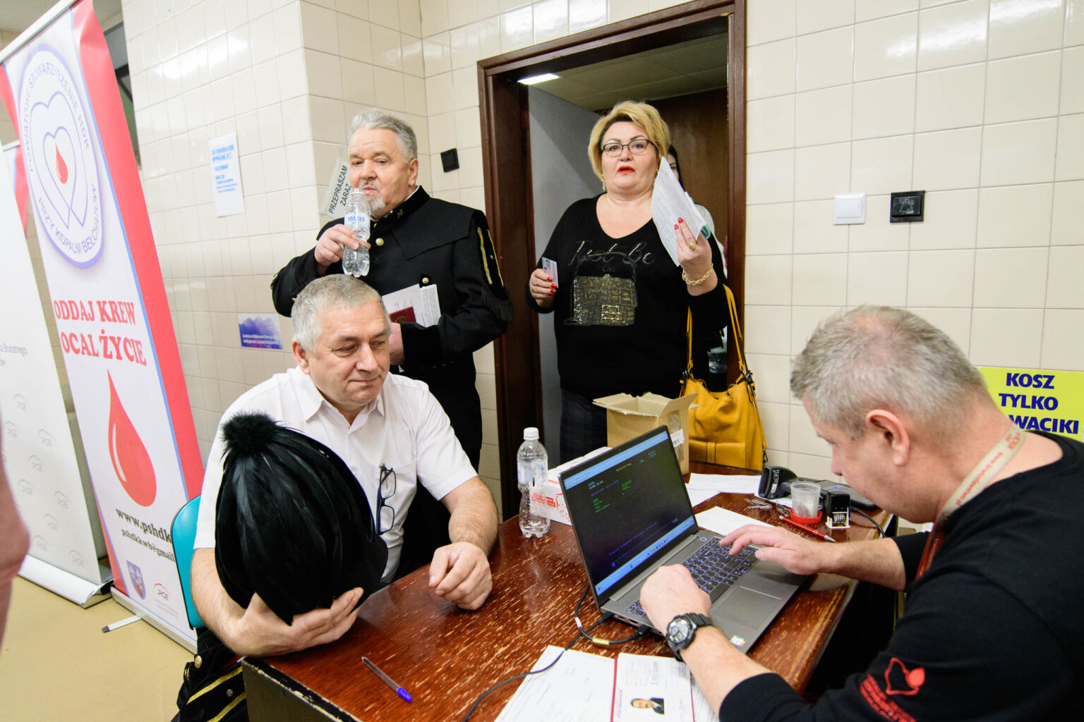 Górnicy z Bełchatowa w Matce Polce