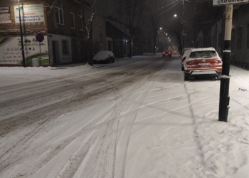 Ślisko na drogach w Łódzkiem