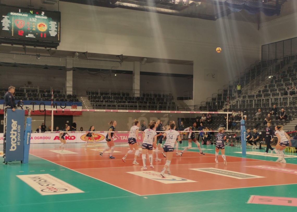 BKS BOSTIK ZGO Bielsko-Biała lepszy od Grot Budowlanych Łódź