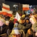 Protest przed siedzibą łódzkiego oddziału TVP 6 Protest pod TVP Łódź I 2023-12-20