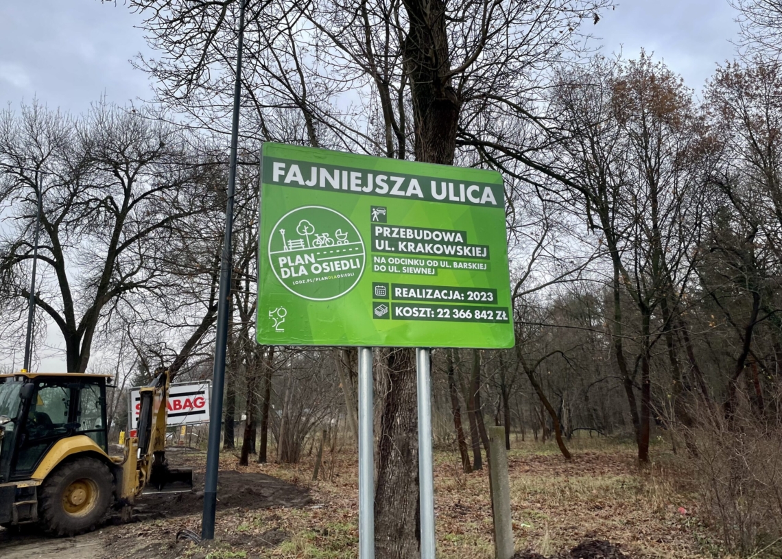 Modernizacja Krakowskiej dobiega końca, a na Śmigłego-Rydza nadal nie ma asfaltu na drugiej nitce [ZDJĘCIA + WIDEO]