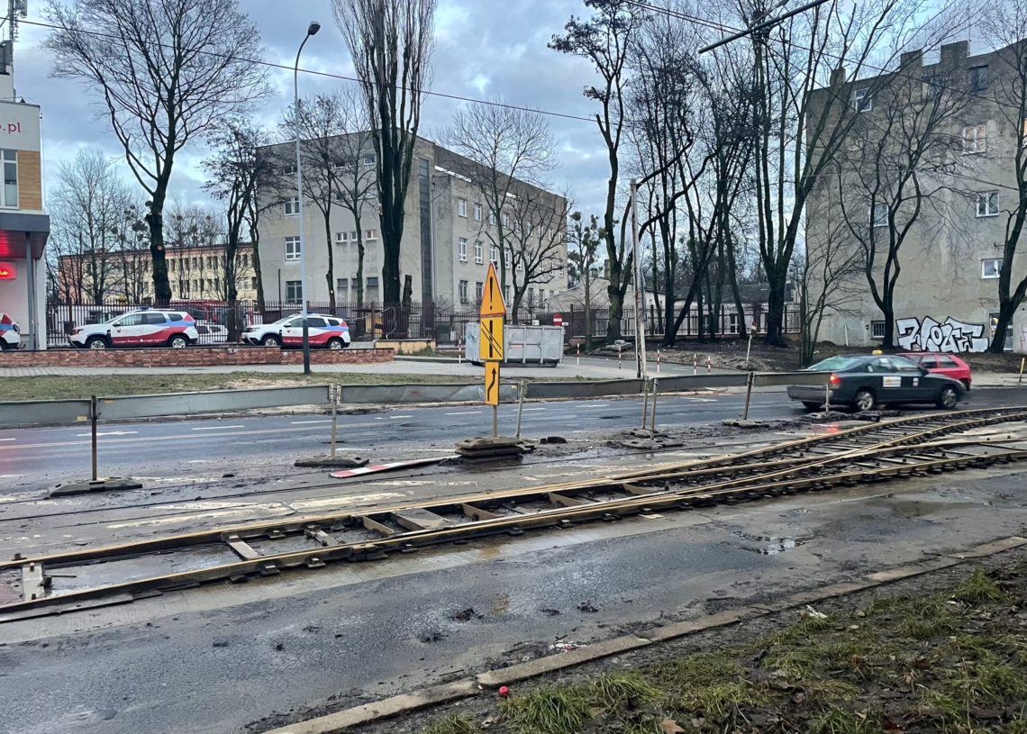 Sporo zmian w trasach linii tramwajowych od początku 2024 roku, ale Północna nadal bez tramwajów