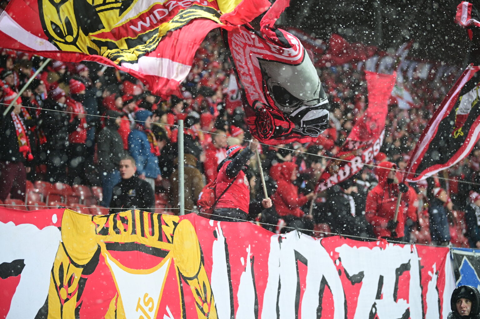 Kibice na meczu Widzew Łódź - Radomiak Radom