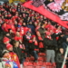 Doping kibiców podczas meczu Widzew Łódź - Radomiak Radom
