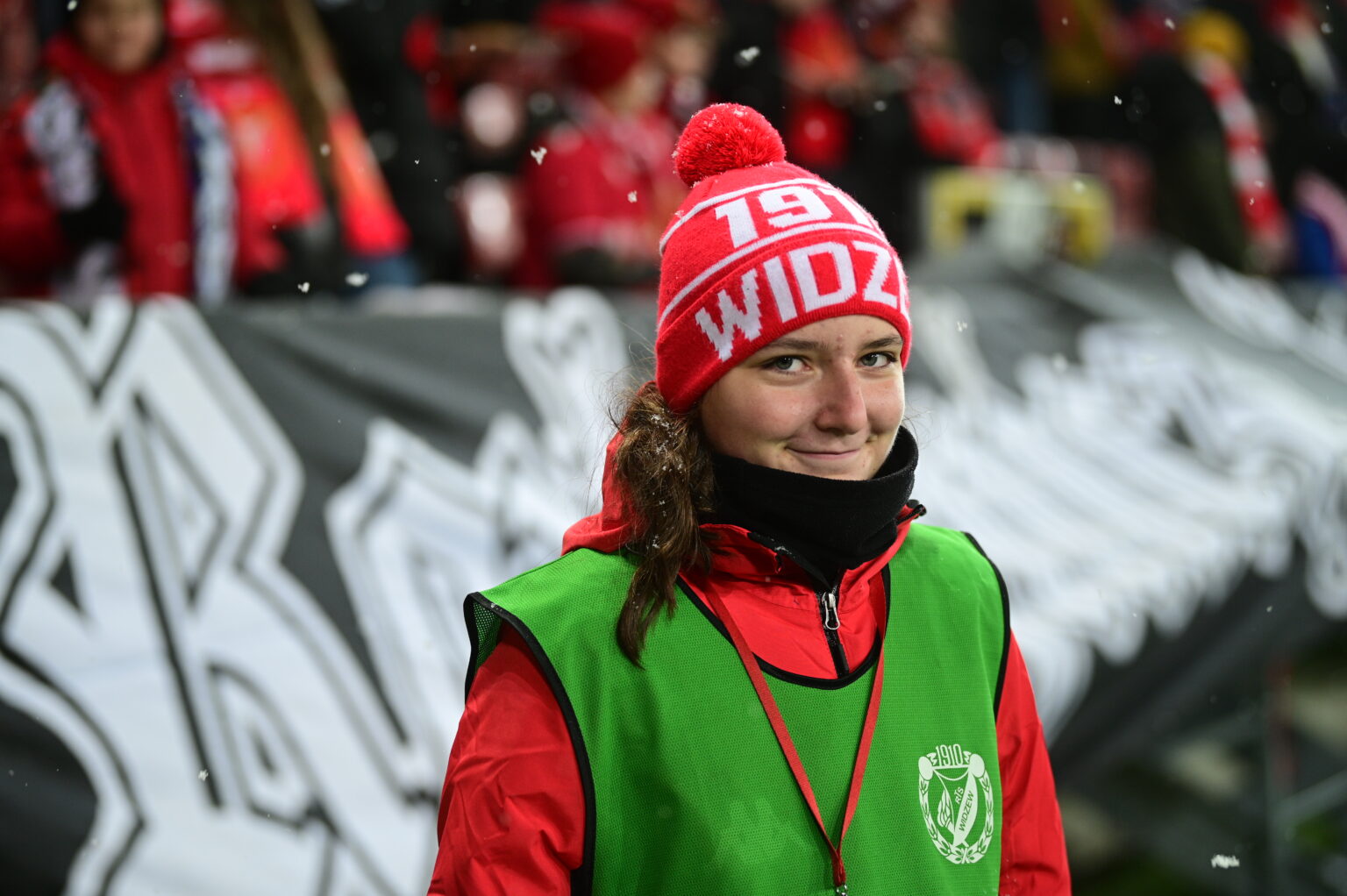 Kibice na meczu Widzew Łódź - Radomiak Radom
