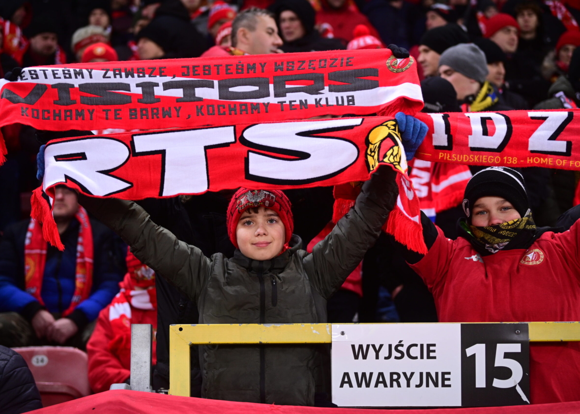 Kibice Widzewa Lodz na meczu z Radomiakiem Radom 62 scaled
