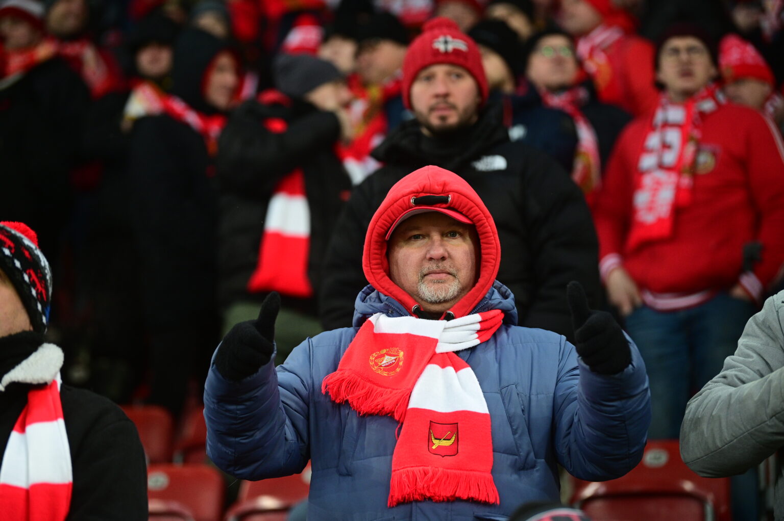 Kibice na meczu Widzew Łódź - Radomiak Radom