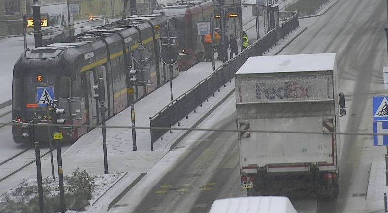 Zatrzymanie ruchu tramwajowego na Kilińskiego