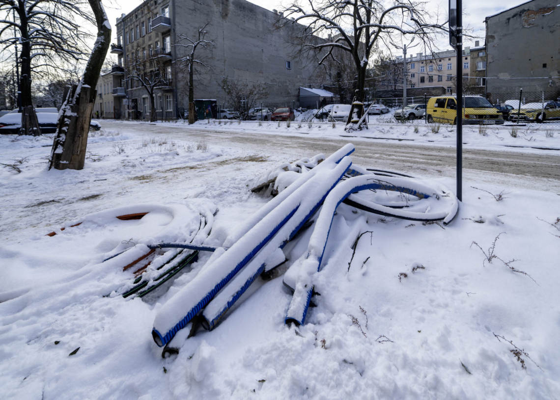 Do połowy grudnia ma się zakończyć budowa woonerfu na Lipowej
