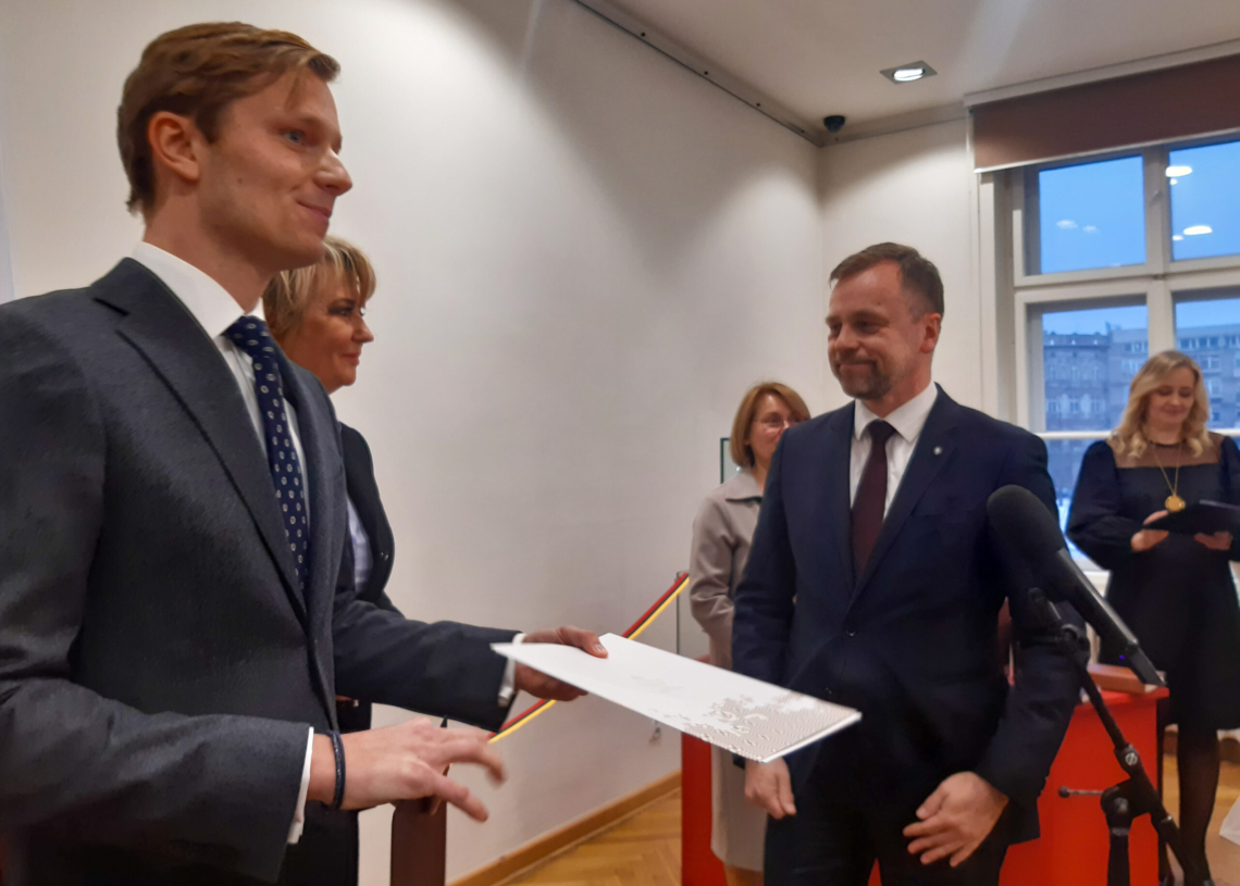 Otwarto Konsulat Honorowy Republiki Litewskiej w Łodzi