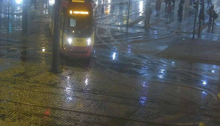 Zatrzymanie ruchu tramwajowego na Mickiewicza przy Kościuszki 1 zatrzymanie ruchu tramwajowego na Mickiewicza