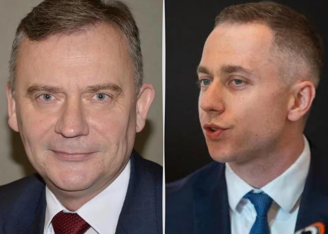 Paweł Bejda i Cezary Tomczyk z Łódzkiego wiceministrami obrony narodowej 1 Paweł Bejda i Cezary Tomczyk
