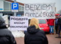 Protest przedsiębiorców w Rzgowie