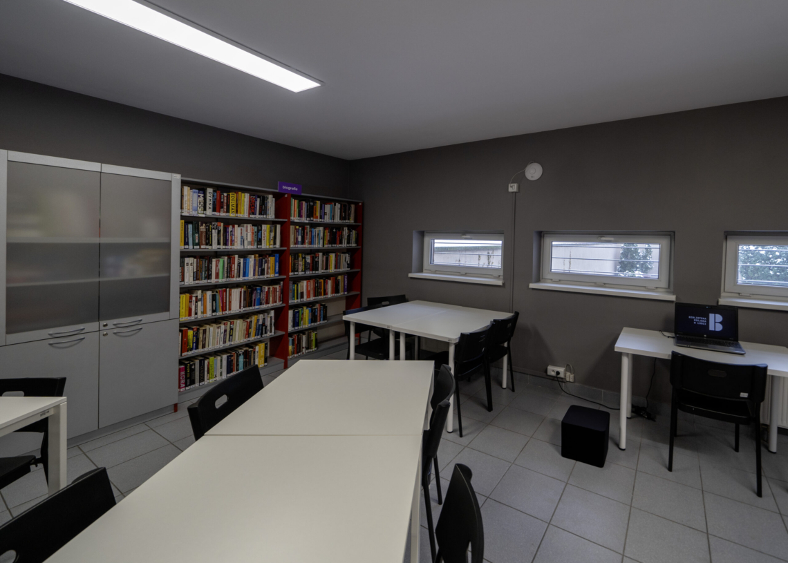 Biblioteka NADWYRAZ w Łodzi z odświeżonym wnętrzem