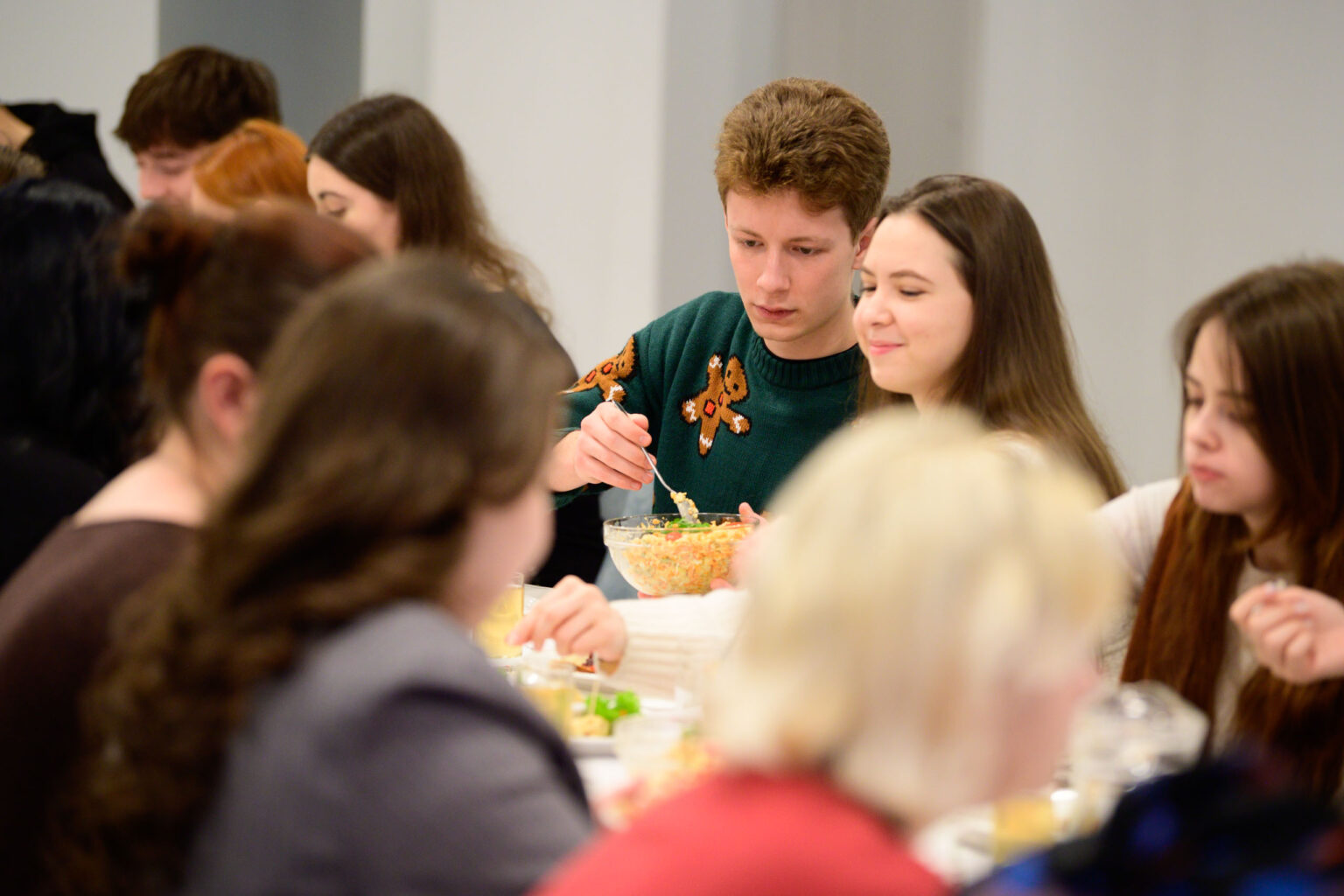 Spotkanie swiateczne studentow zagranicznych UL.10