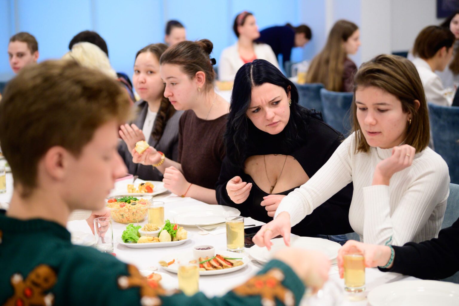 Spotkanie swiateczne studentow zagranicznych UL.24