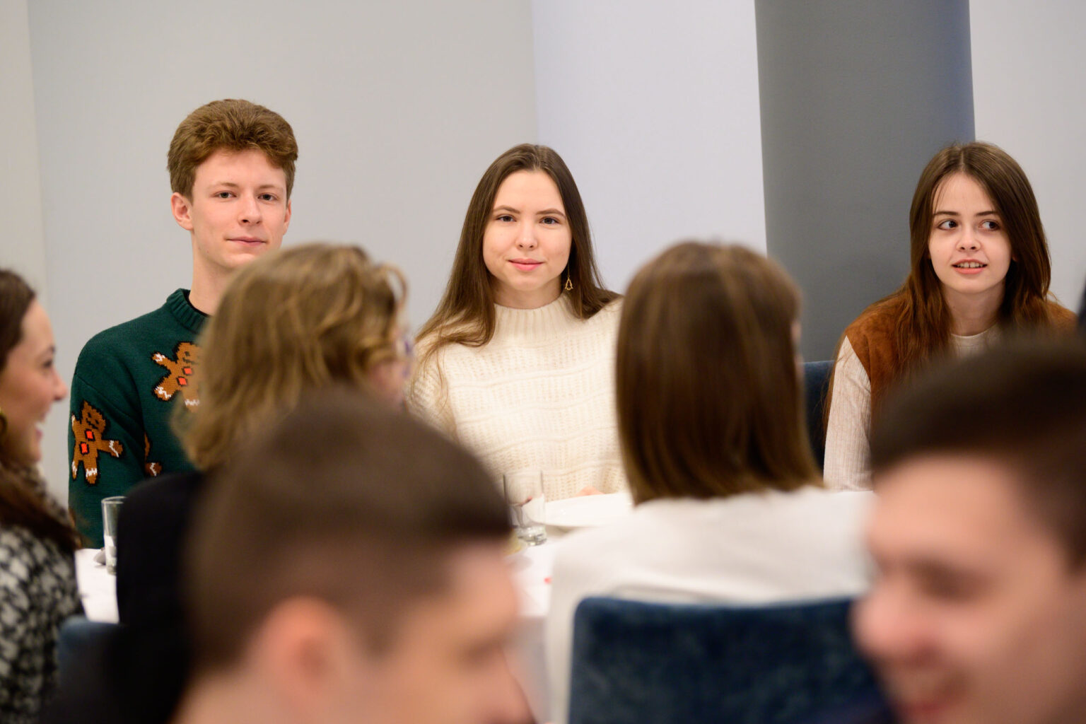 Spotkanie swiateczne studentow zagranicznych UL.50
