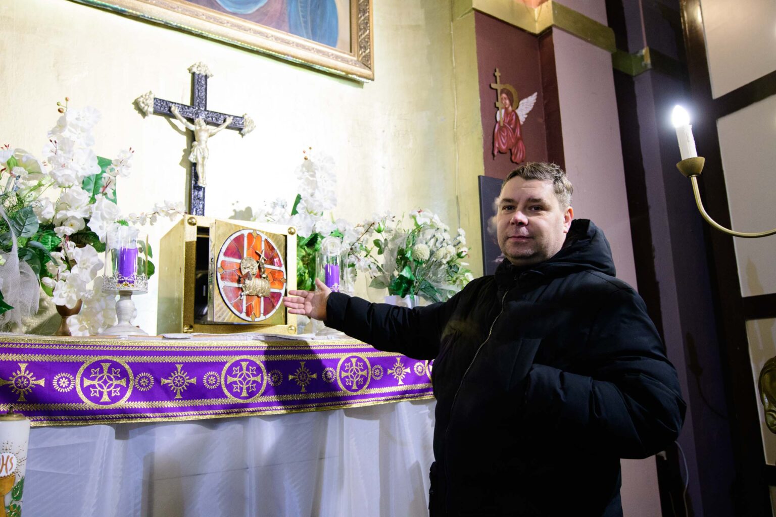 Wlamanie do kosciola na Limanowskiego 3