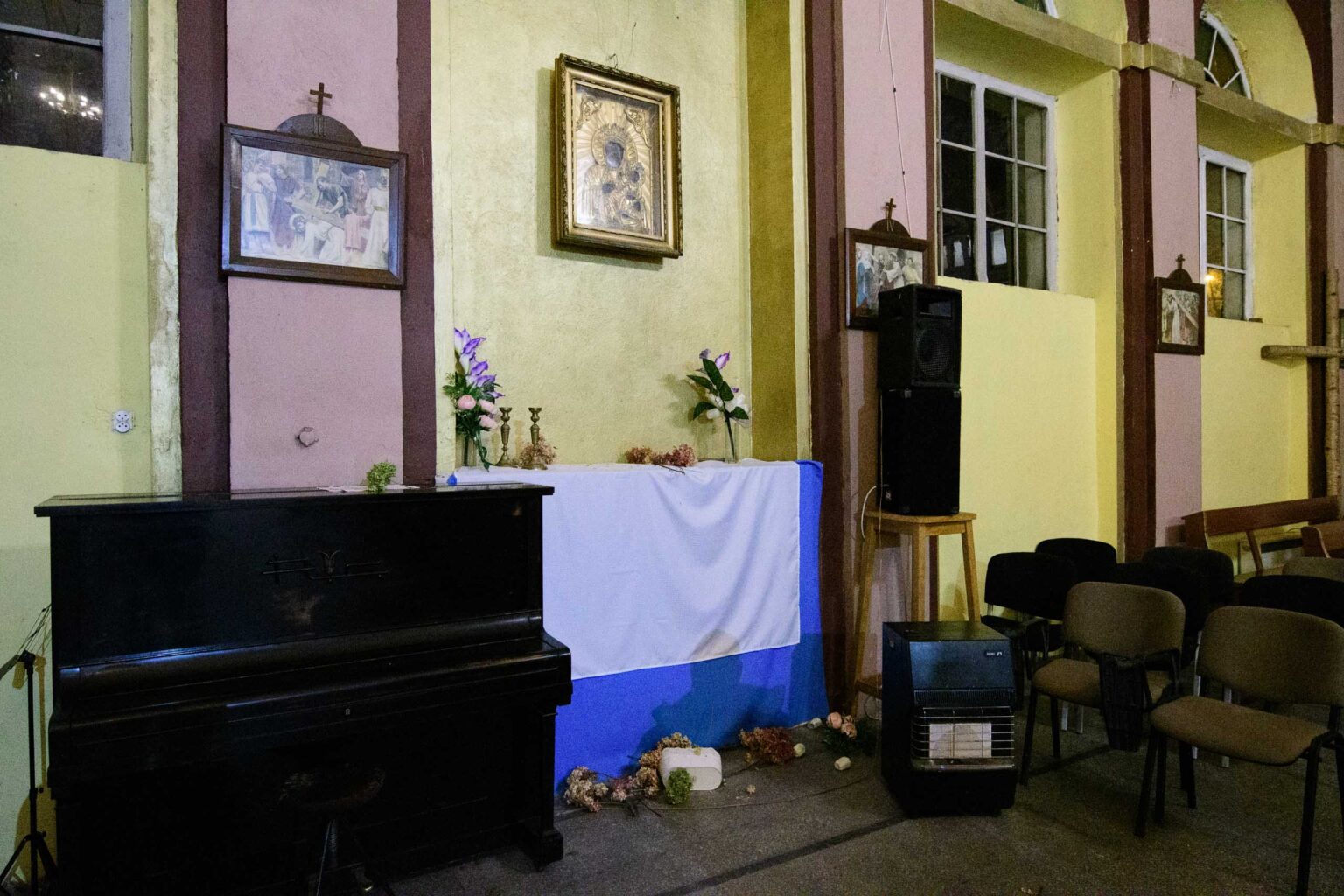 Wlamanie do kosciola na Limanowskiego 4