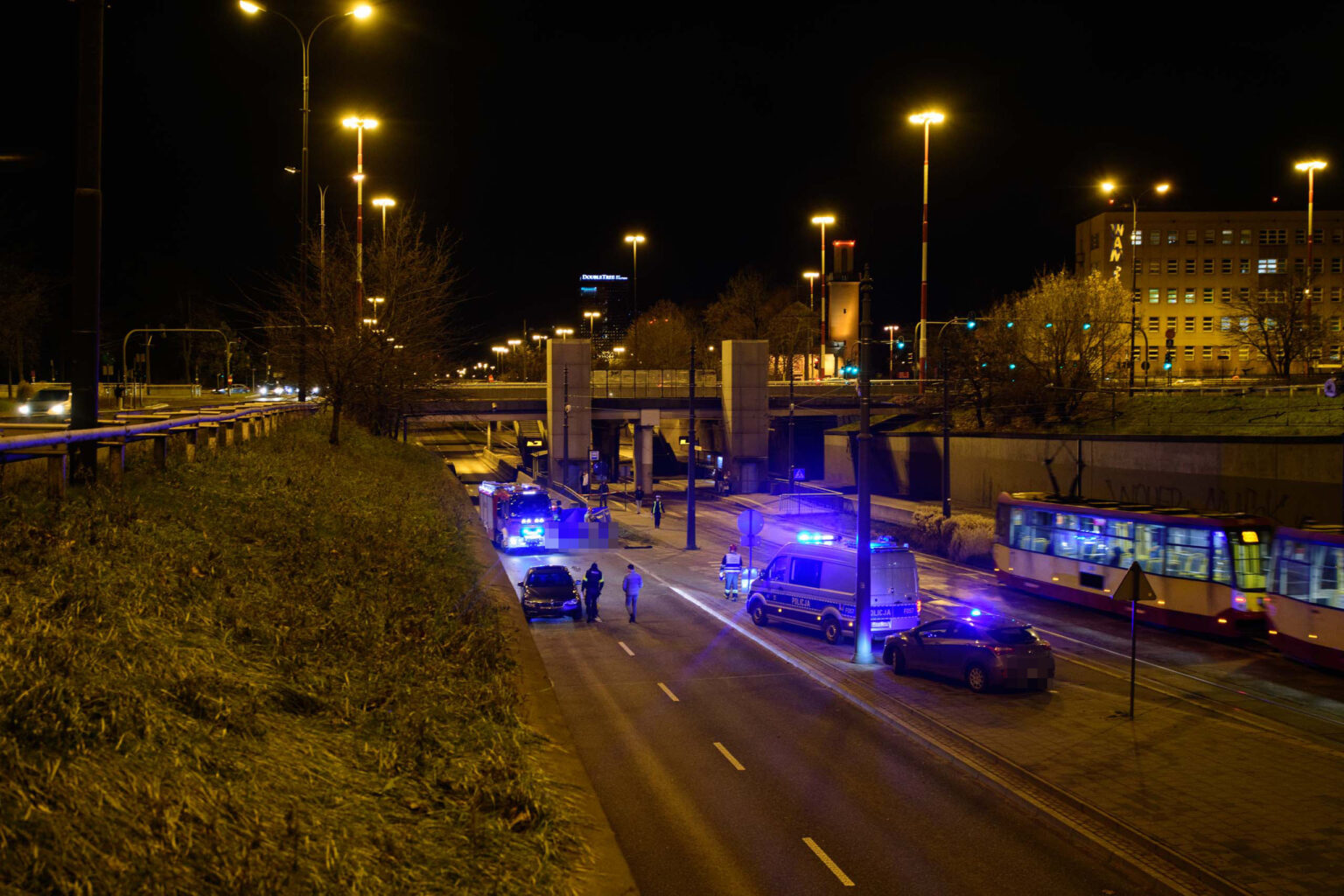 Wypadek smiertelny trasa WZ 9
