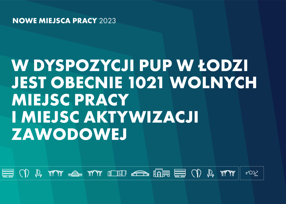 W Łodzi powstało w tym roku 3 tysiące miejsc pracy