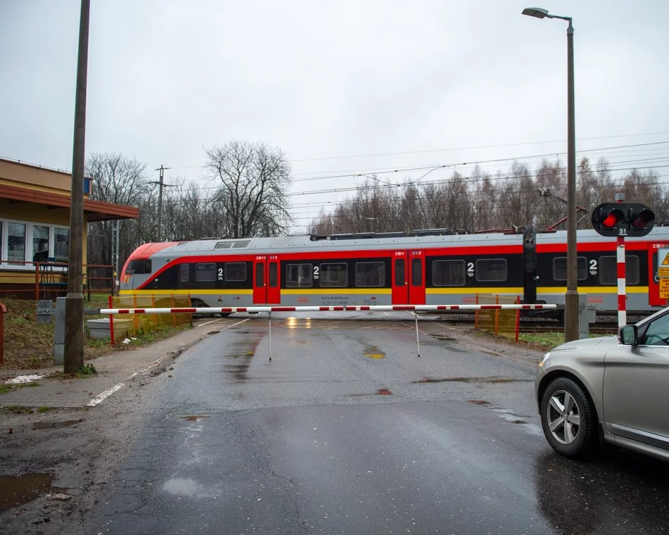 Wypadek kolejowy w okolicy Andrzejowa