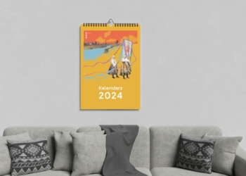 Kalendarz na 2024 rok - filmowi "Chłopi"