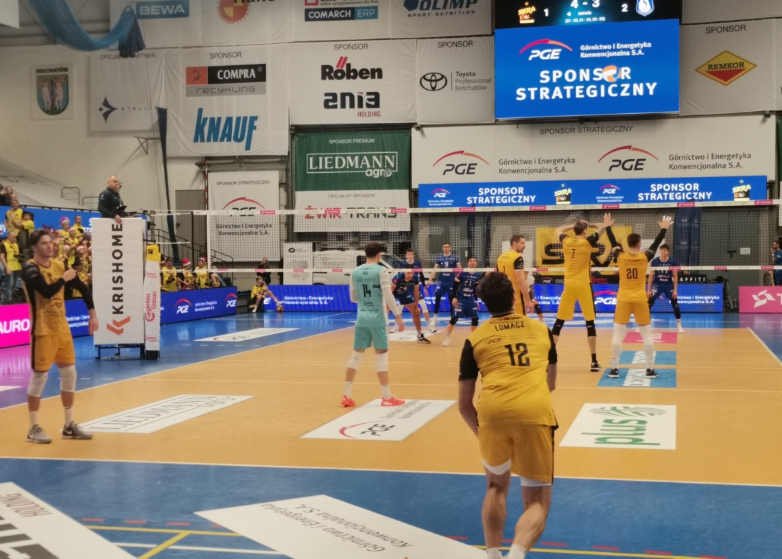 Skra Bełchatów z porażką