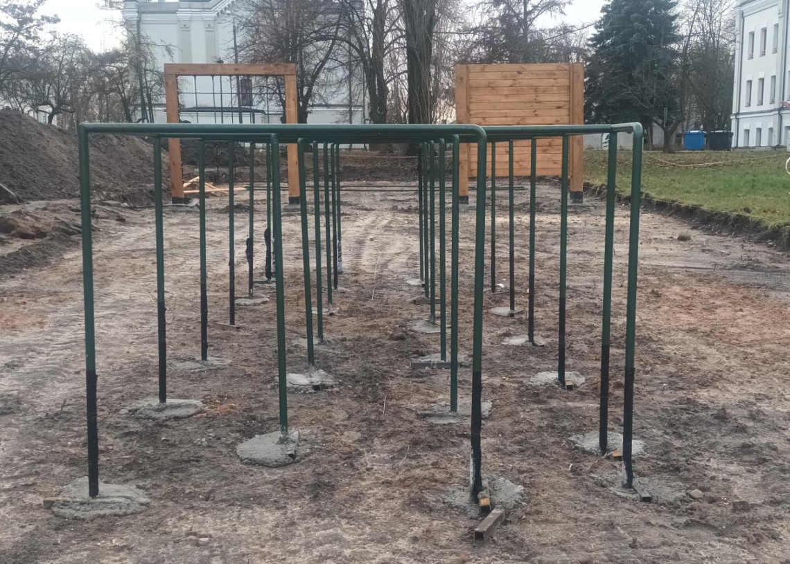 Wojskowy tor przeszkód w Skierniewicach