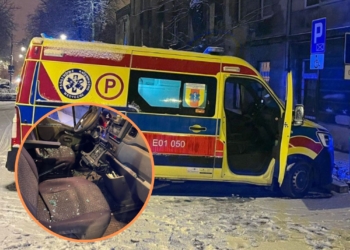 Włamanie do karetki pogotowia na Polesiu