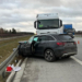 Wypadek na A1 w gminie Dobryszyce. 49-latka prawdopodobnie zasnęła za kierownicą 7 Wypadek na A1 w gminie Dobryszyce