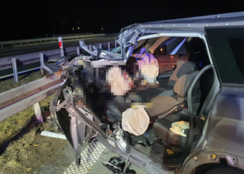 Wypadek na A1 w rejonie Dobryszyc