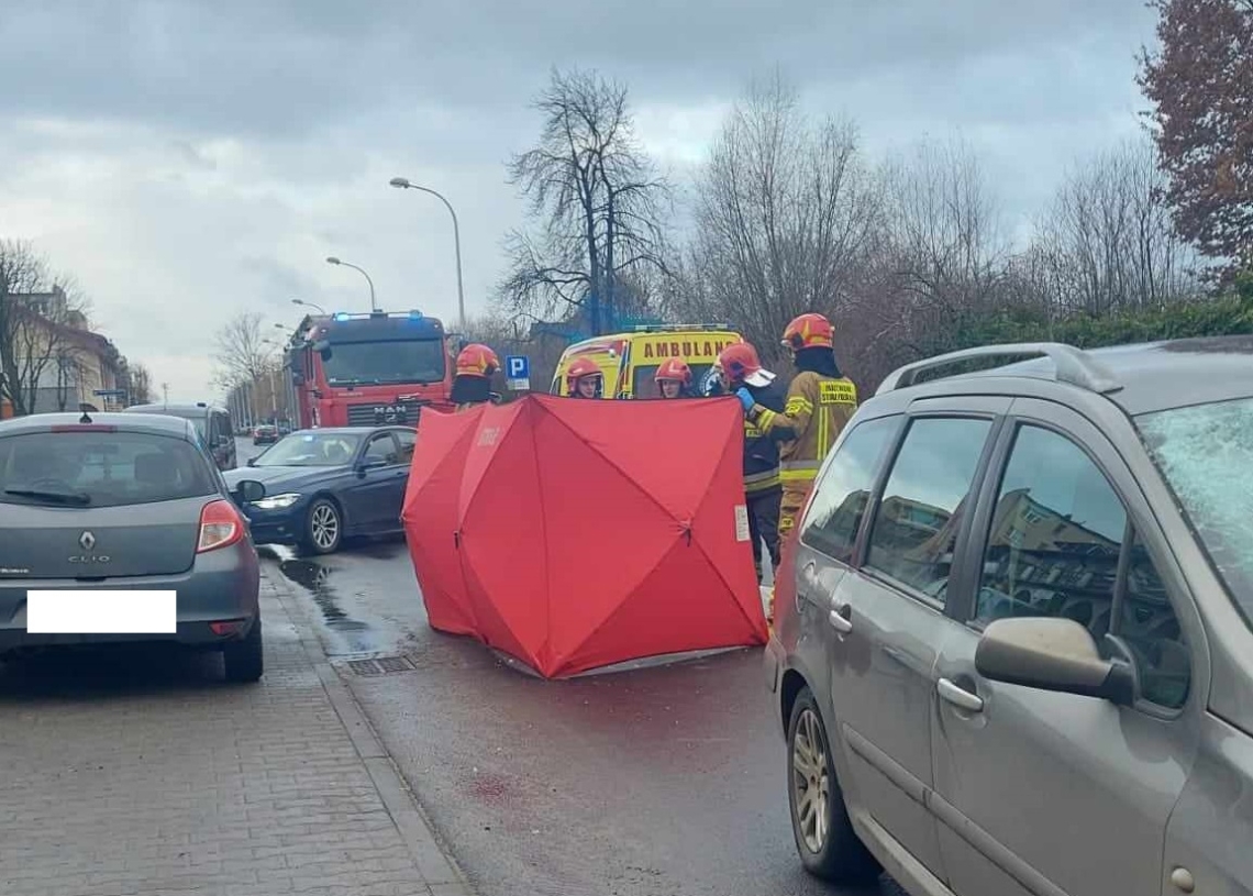 Śmiertelne potrącenie w Sieradzu. Zginął 92-latek 1 Śmiertelne potrącenie w Sieradzu