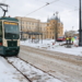 Po placu Wolności przejechał wagon techniczny