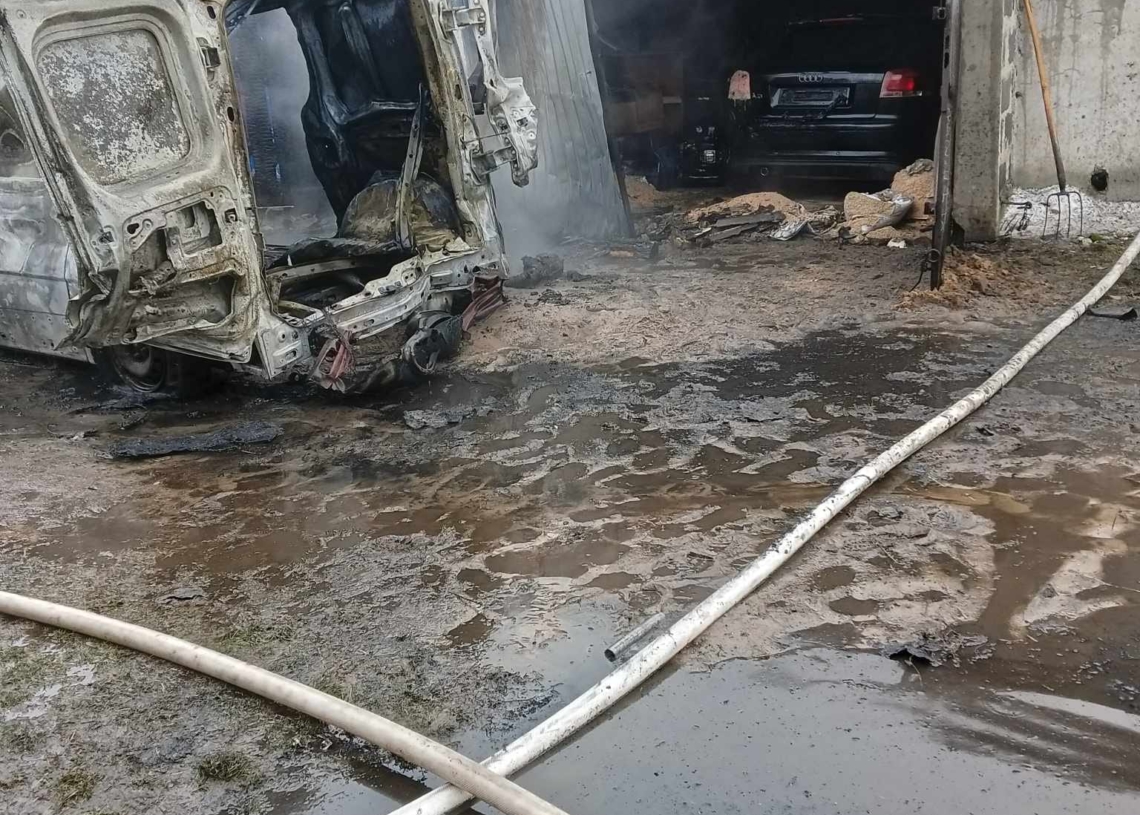 Pożar w gminie Brąszewice