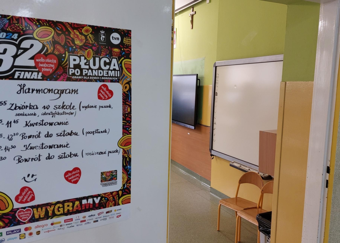 Szkolenie z pierwszej pomocy w sieradzkim sztabie WOŚP
