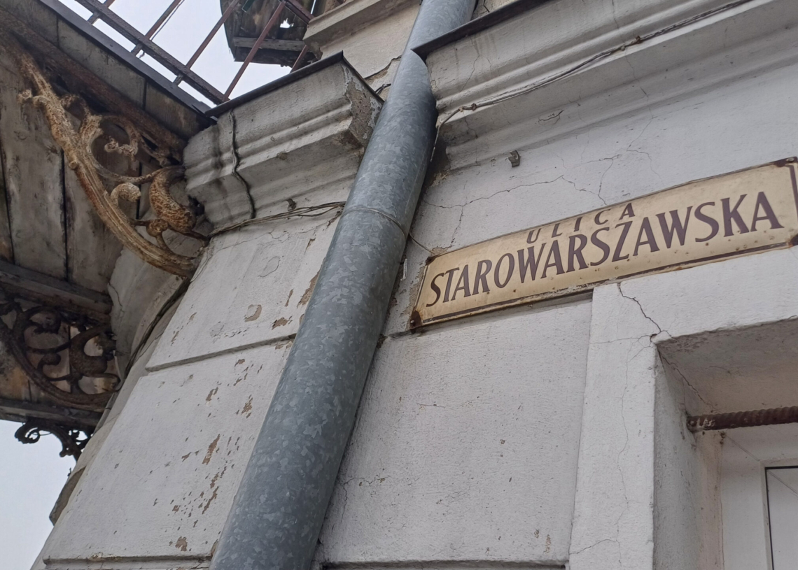 ulica Starowarszawska w Piotrkowie