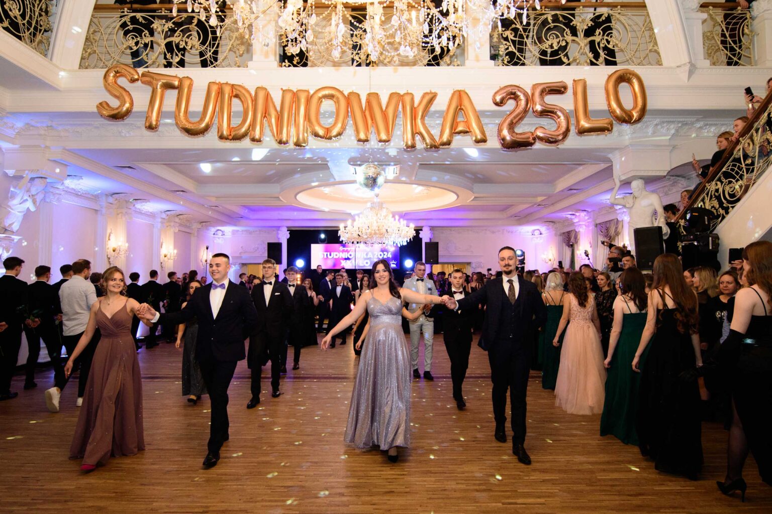 Studniówka XXV LO w Łodzi | 2024-01-19