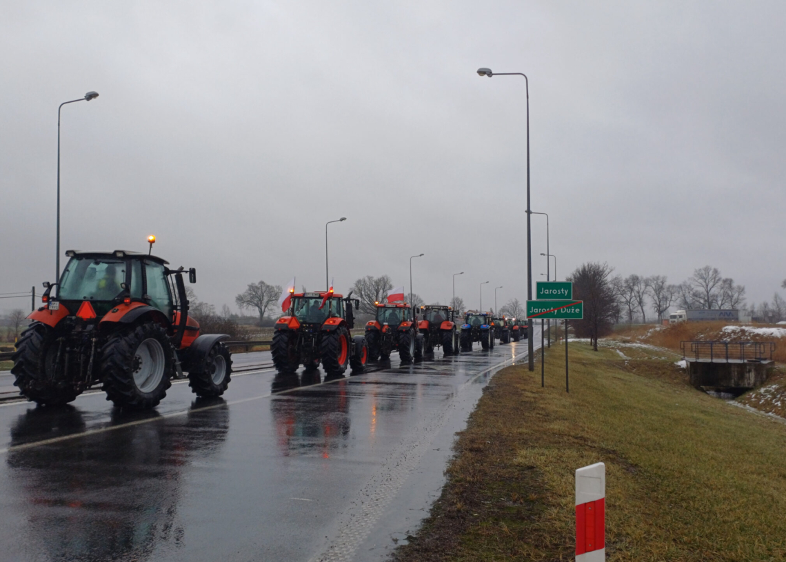 Ogólnopolski protest rolników