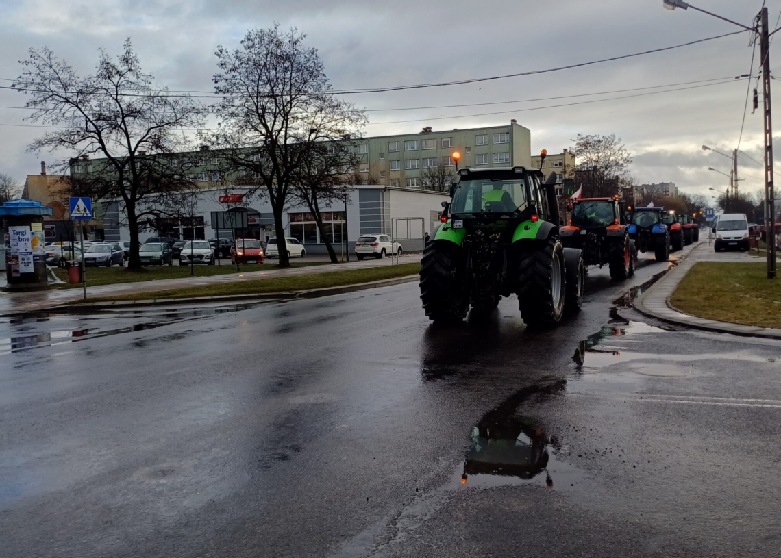 Ogólnopolski protest rolników w Piotrkowie