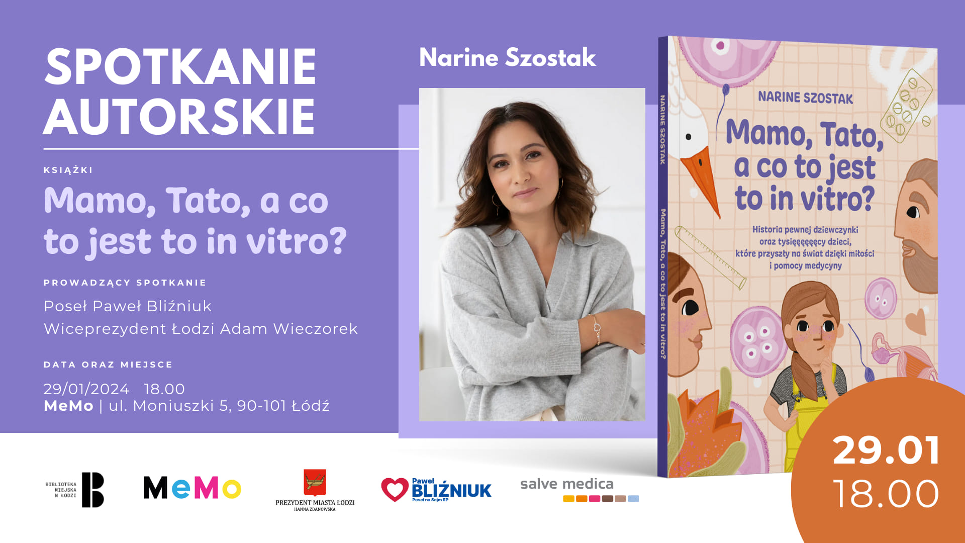 Spotkanie z Narine Szostak w Łodzi