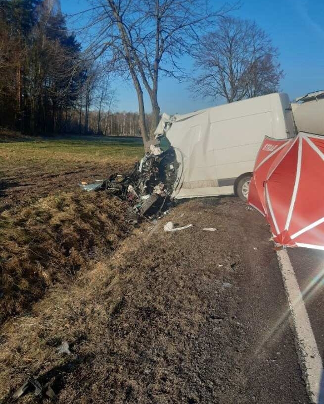 Śmiertelny wypadek na DK74