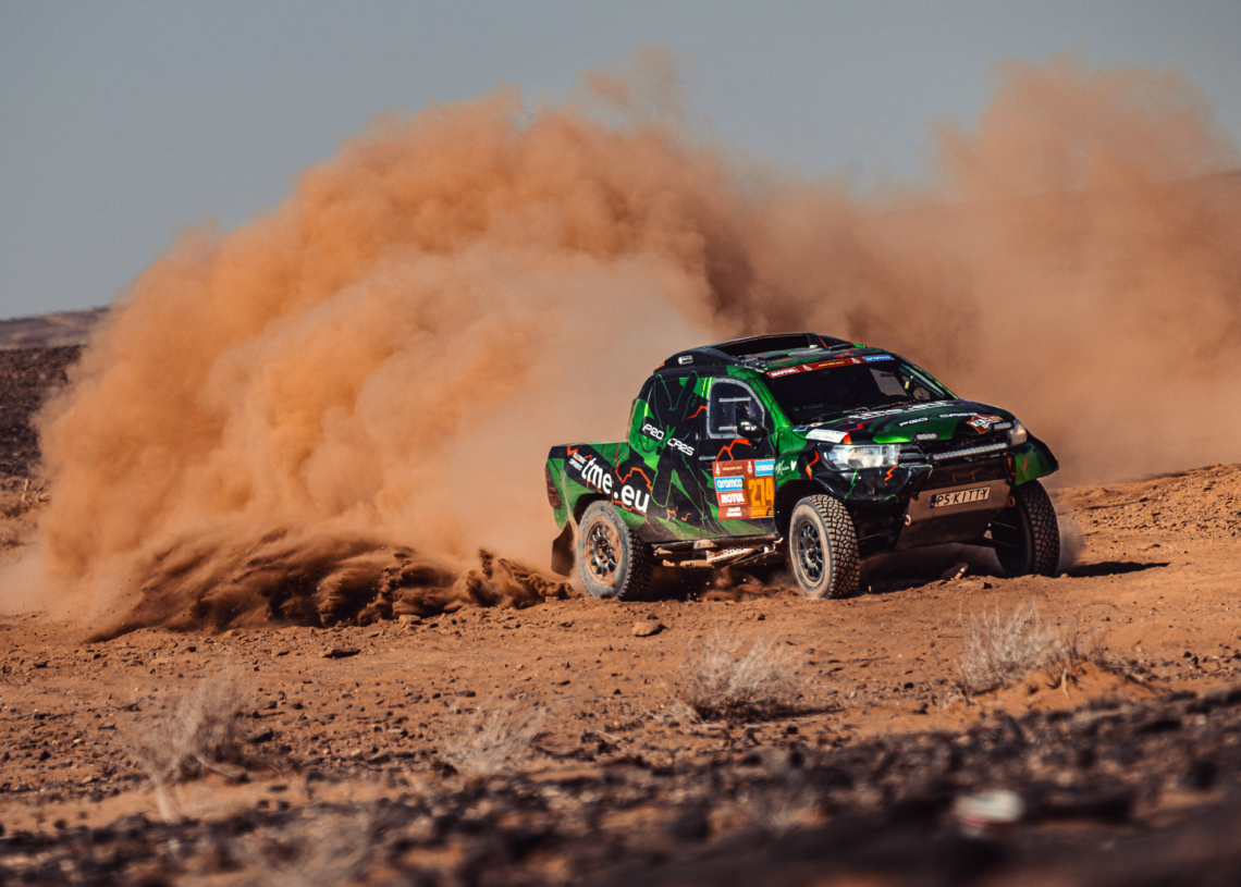 Rajd Dakar 2024. Magdalena Zając na mecie