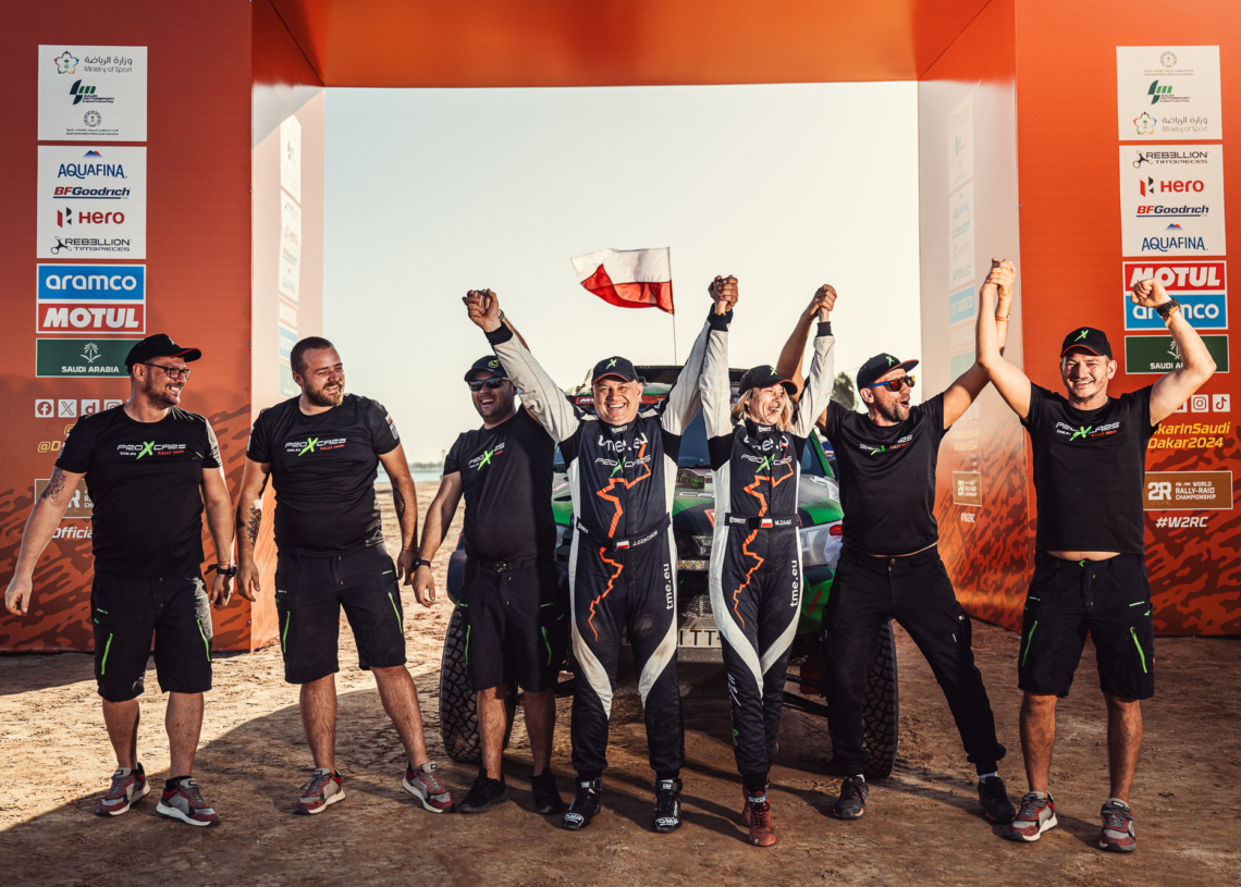 Rajd Dakar 2024. Magdalena Zając na mecie