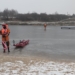 Ćwiczenia z ratownictwa lodowego w Skierniewicach