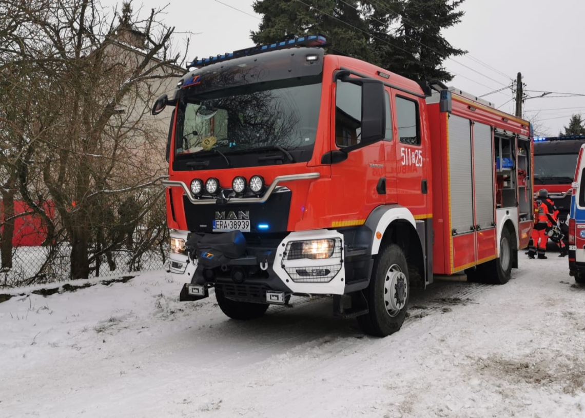 Tragiczny pożar w Strzałkowie w powiecie radomszczańskim