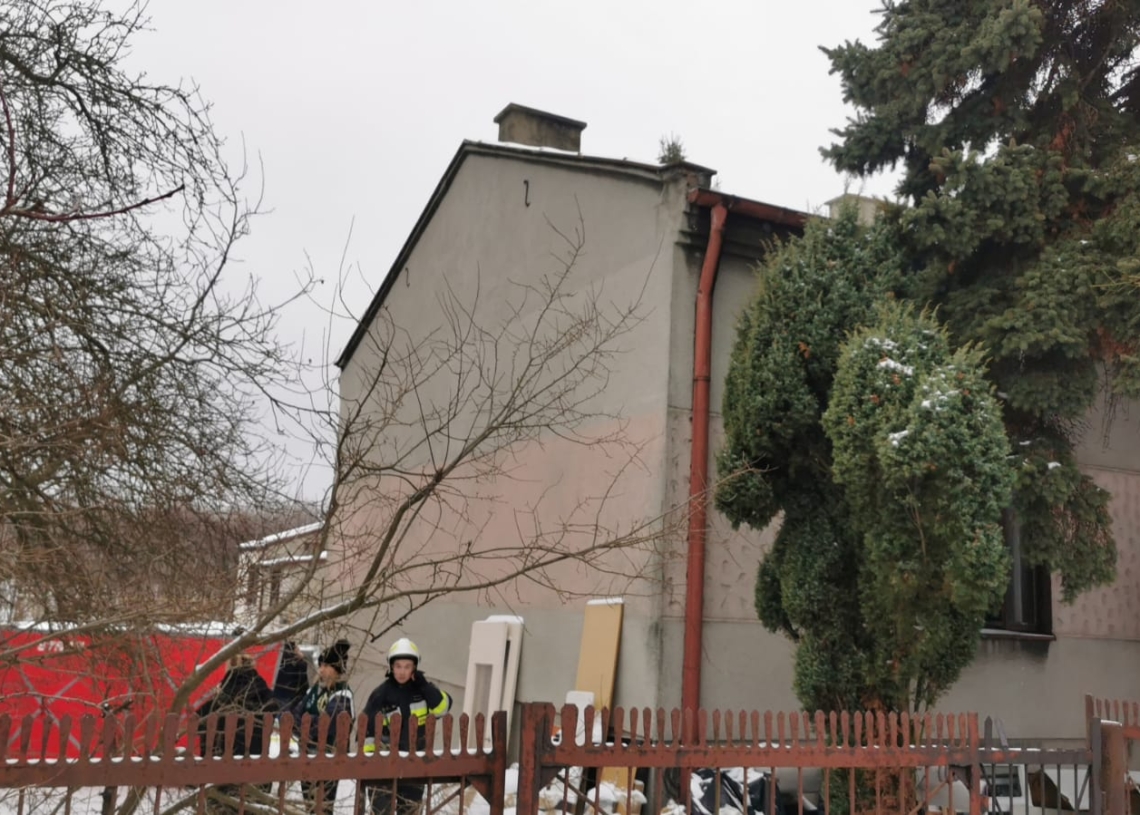 Tragiczny pożar w Strzałkowie w powiecie radomszczańskim